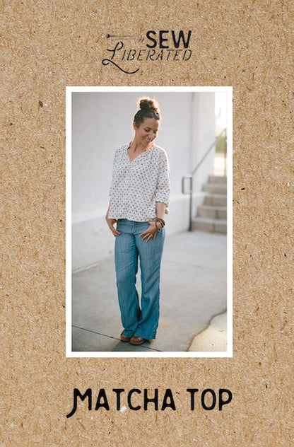 Matcha Top Pattern by Sew Liberated