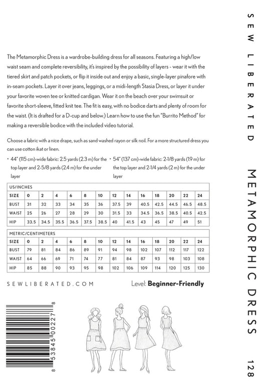 Metaorphic Dress Pattern by Sew Liberated