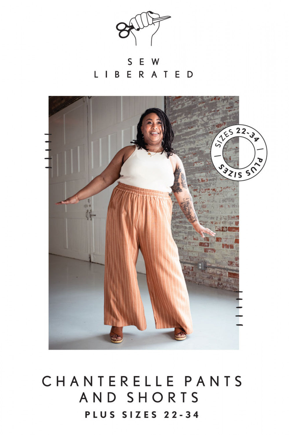 Chanterelle Pants & Shorts Pattern by Sew Liberated