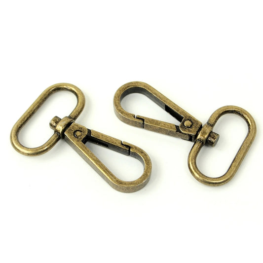 Set of 2, 1" Swivel Hooks
