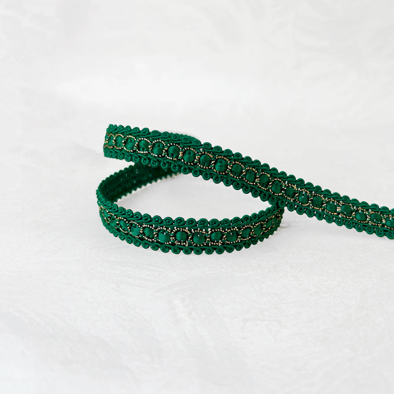 Satin Center Metallic Gimp Braid - Multiple Colorways