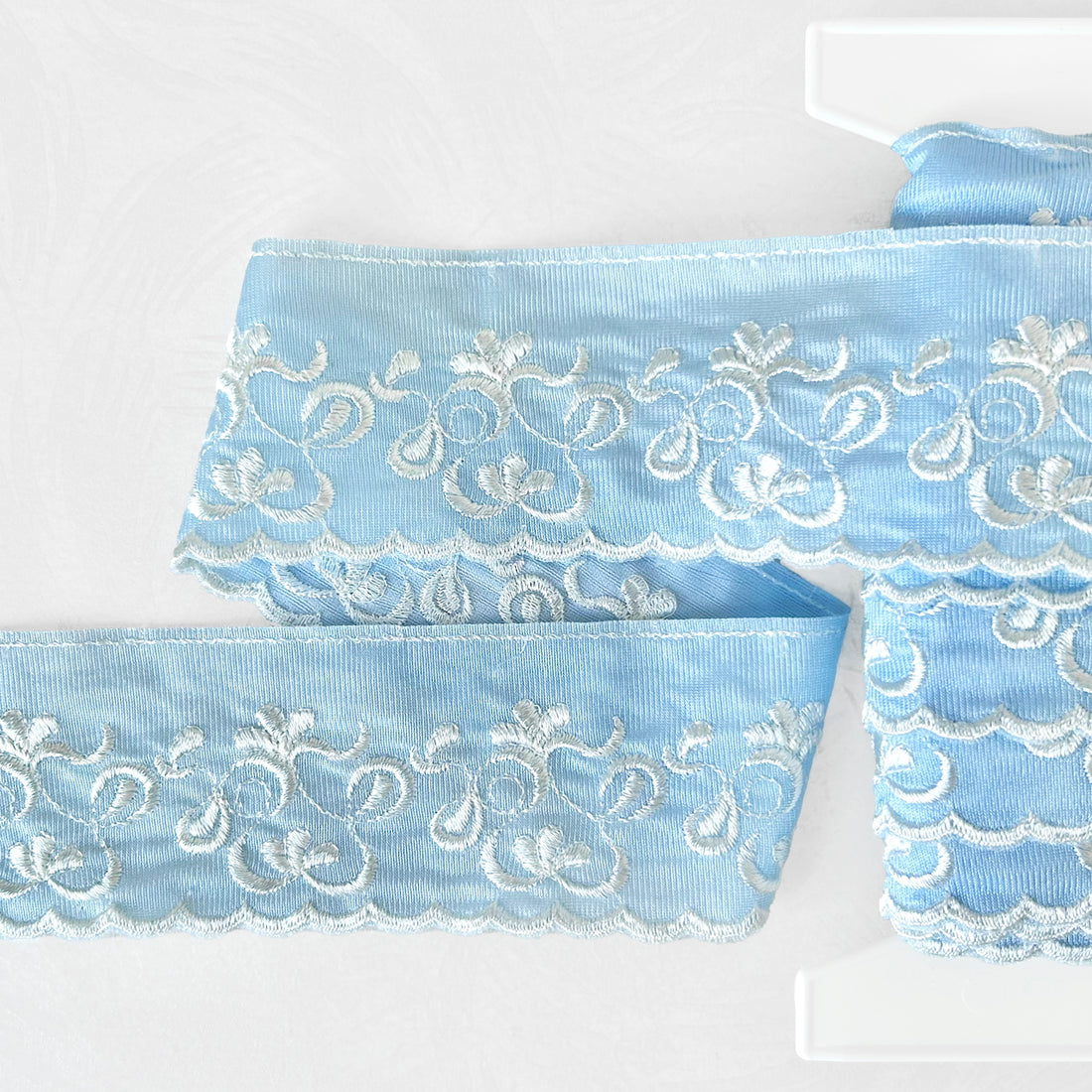 Scalloped Floral Edging – Rose Mille