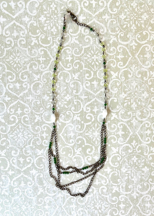 Quad Chain Necklace