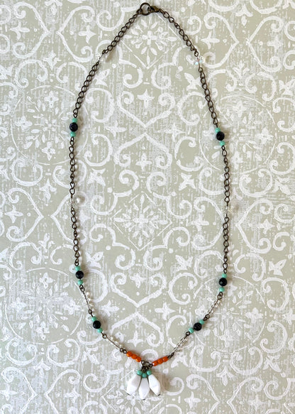 Triple Drop Necklace