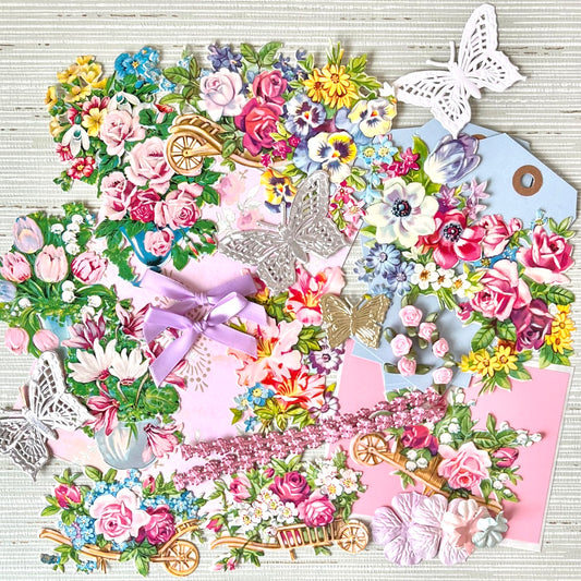 Spring Floral Scrap Collection