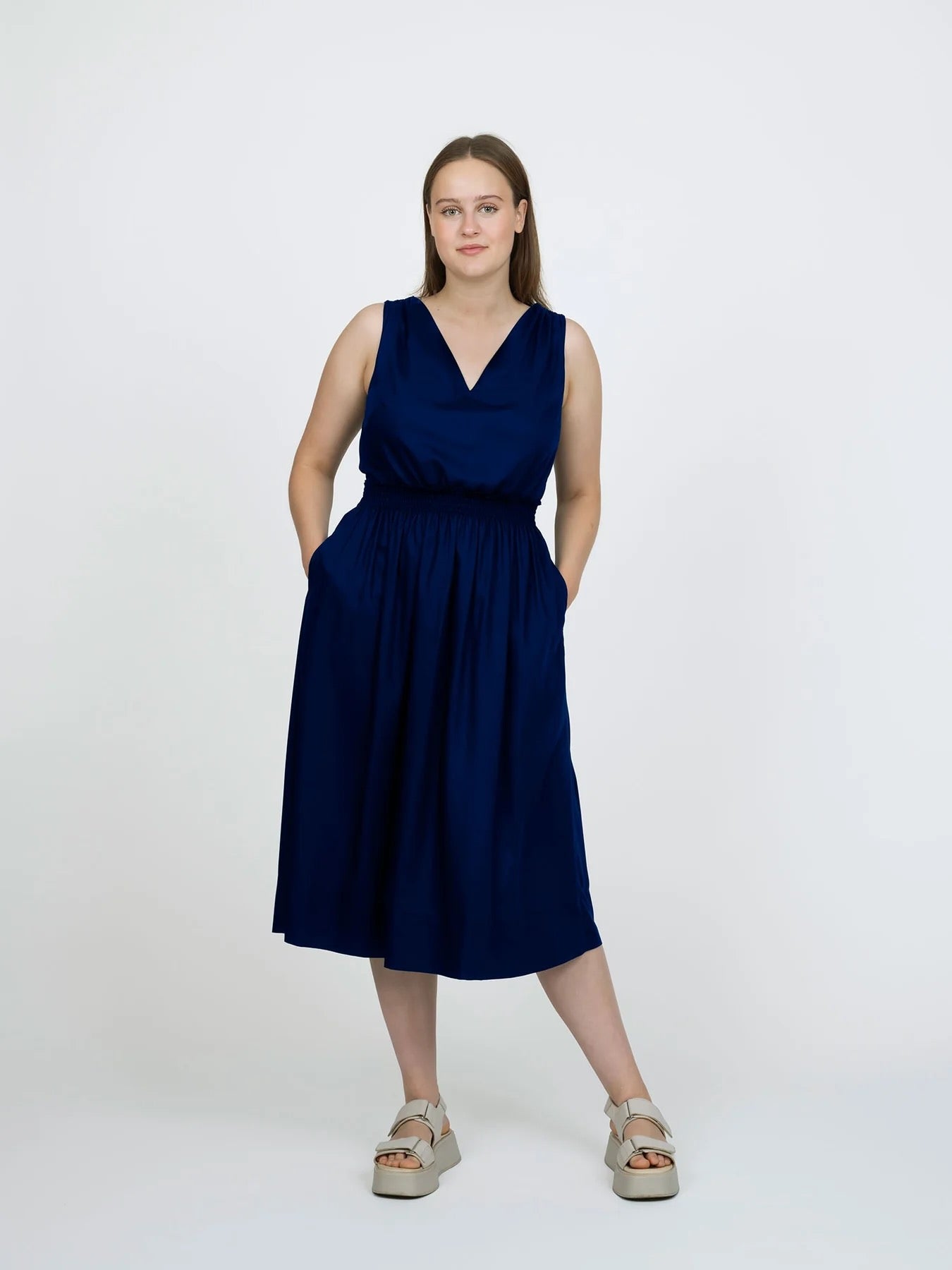 Smocked Dress Pattern by The Assembly Line