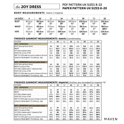 the Joy Dress - Maven Patterns