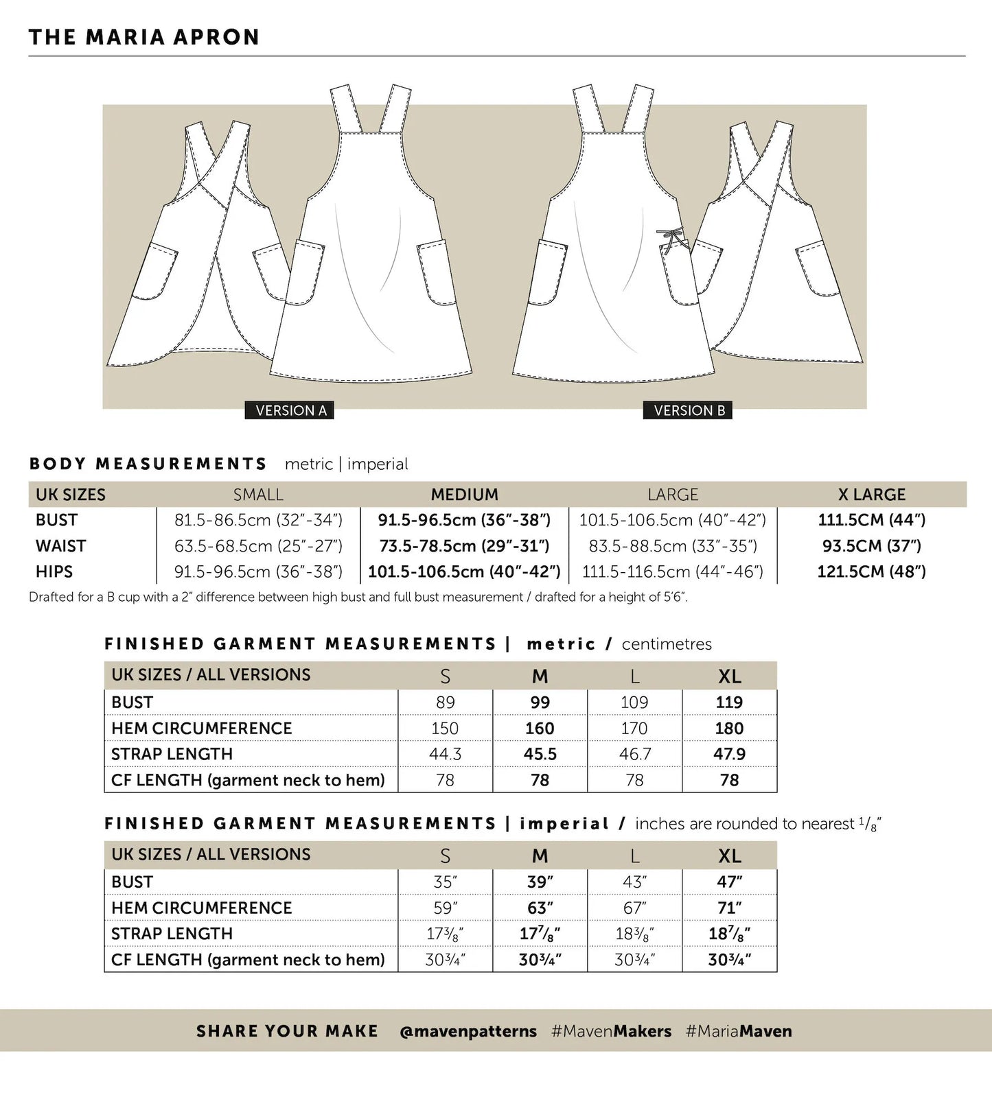 the Maria Apron - Maven Patterns