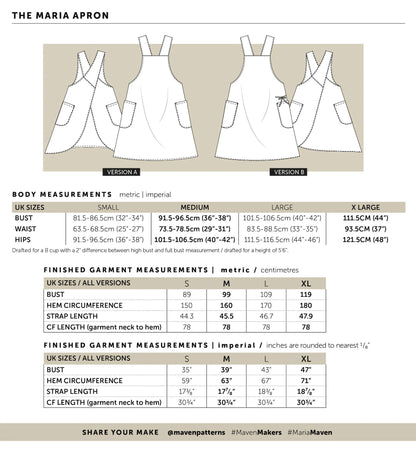 the Maria Apron - Maven Patterns
