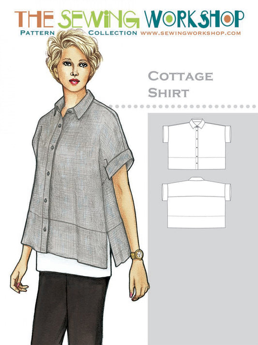 Cottage Shirt Pattern by The Sewing Workshop