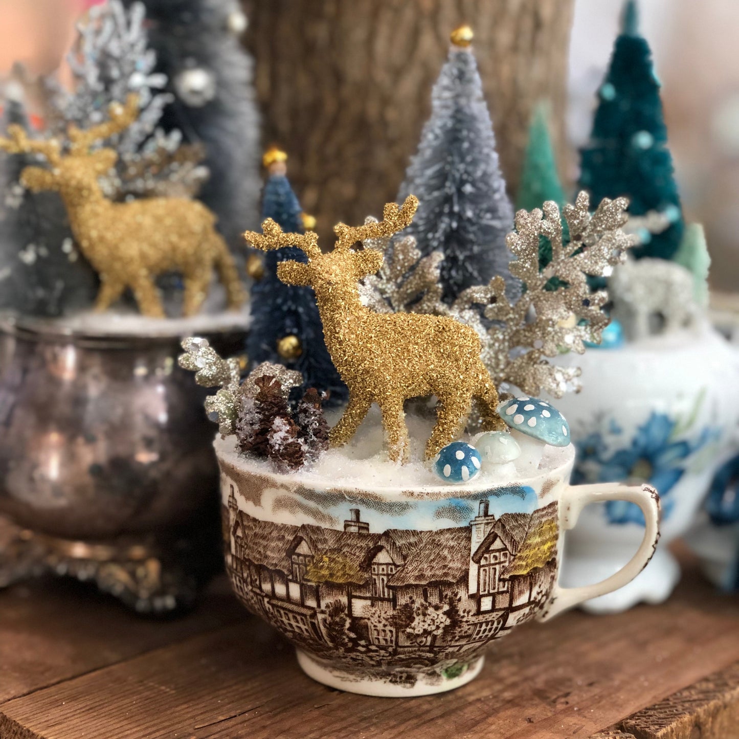 Winter Scene TeaCup Diorama Workshop - November 9th 2024