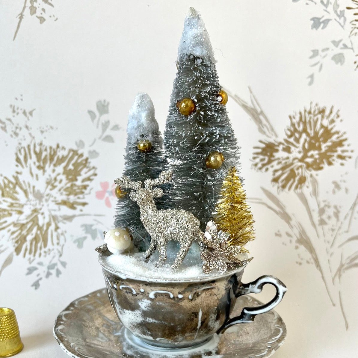 Winter Scene TeaCup Diorama Workshop - November 9th 2024