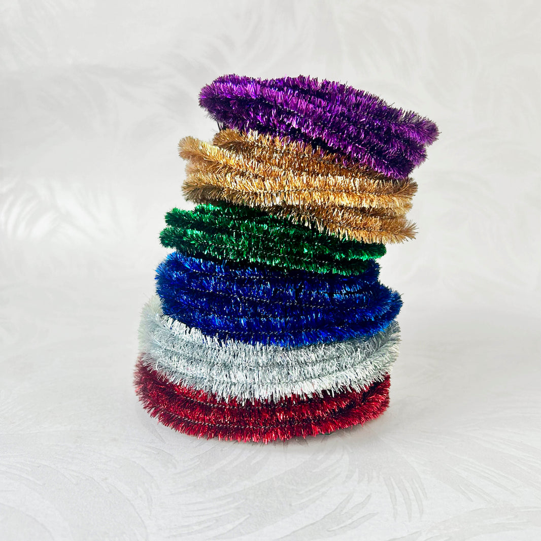 Tinsel & Wire Rose Mille