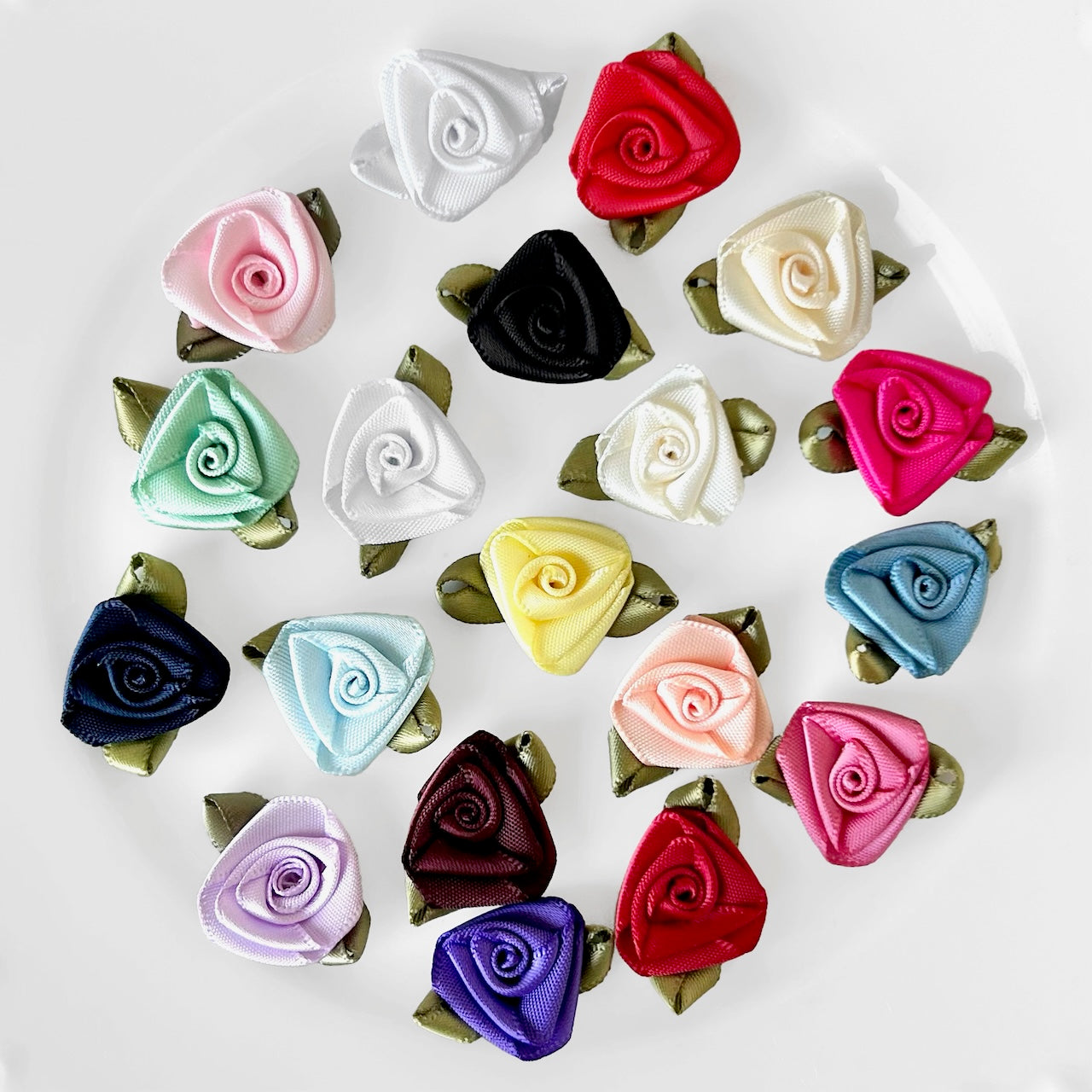 Triangular Satin Rose - Many Colors – Rose Mille