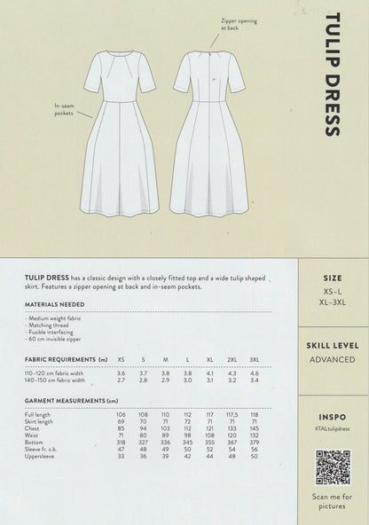 Tulip Dress Pattern by The Assembly Line