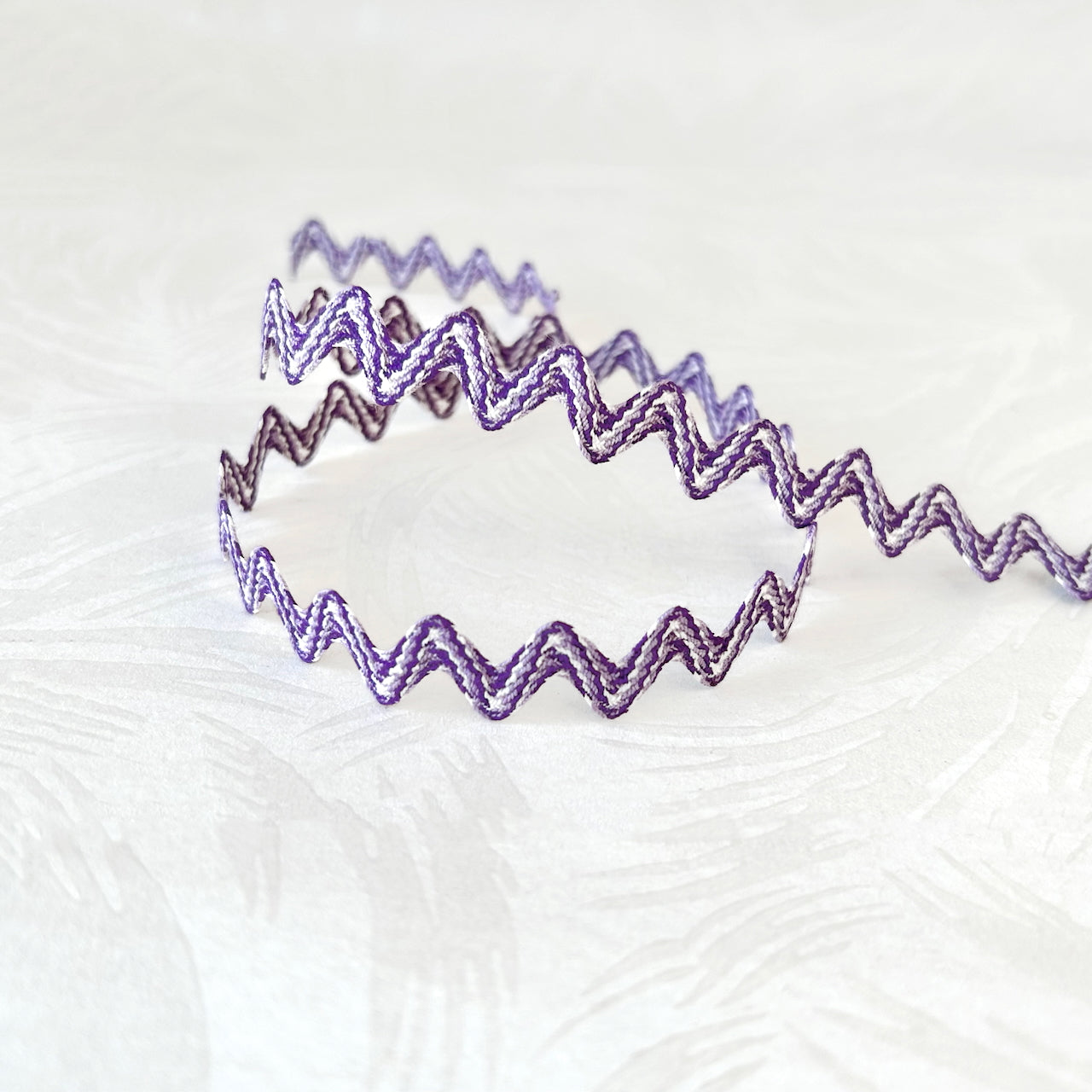 Unique Purple Rick Rack – Rose Mille