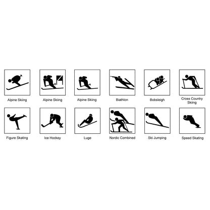 Olympic Pictogram Jacquard - Vintage - Multiple Colorways