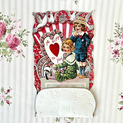 Vintage Valentine 3D Card - A Gift to You