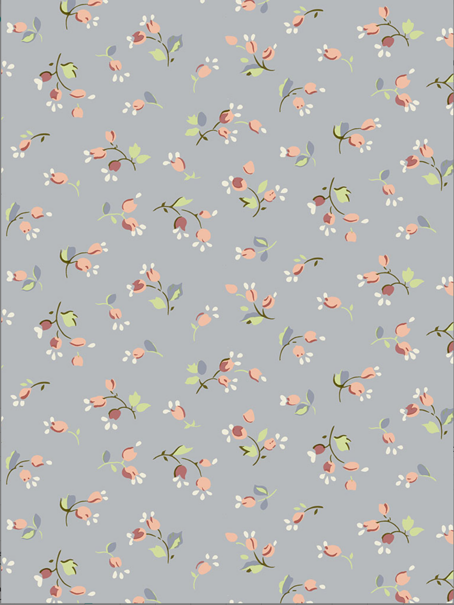 Valeria Mia Grey - Liberty of London Cotton Tana Lawn - Half Yard