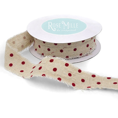 Velvet_Dots_on_Linen_Ribbon