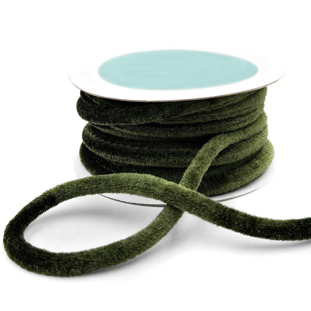 Skinny Velvet Ribbon – Rose Mille