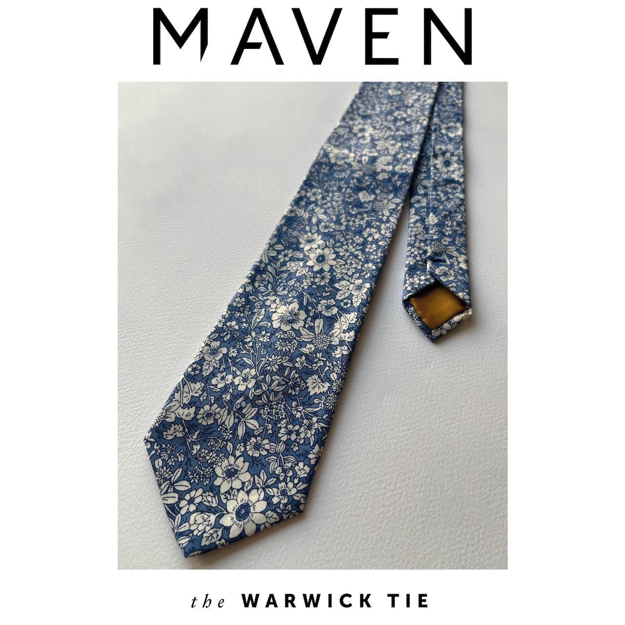 the Warwick Tie - Maven Patterns