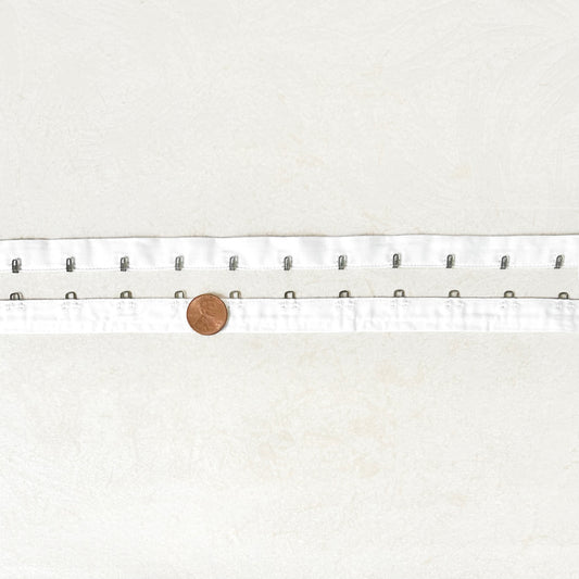 White_Cotton_Hook_And_Eye_Tape