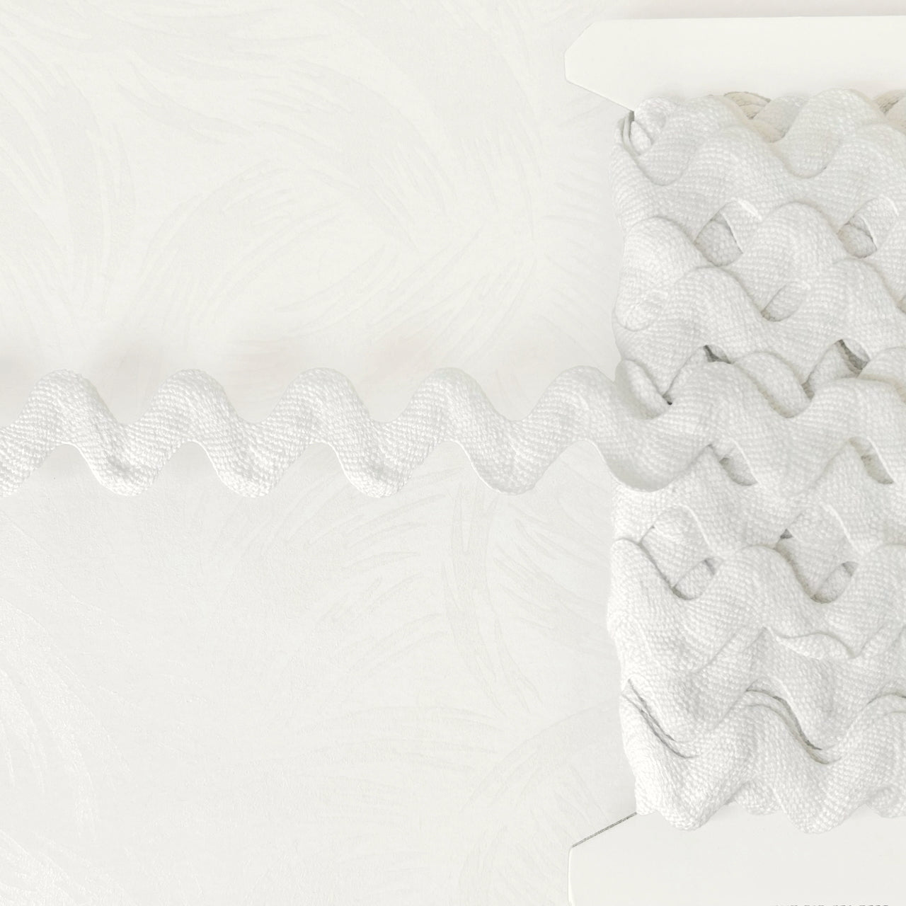 White Jumbo Rick Rack – Rose Mille