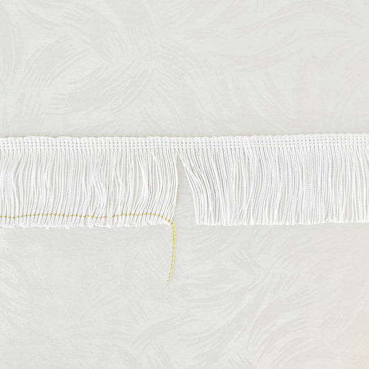 White_Rayon_Chainette_Fringe