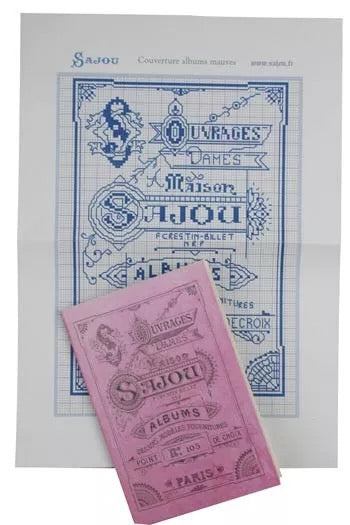 Sajou Cross Stitch Mauve Albums