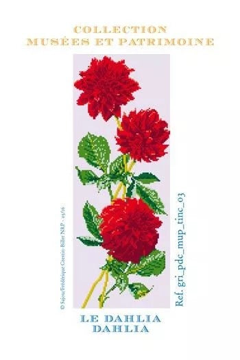 Cross Stitch Pattern - Museums and Heritage Collection, by Sajou France