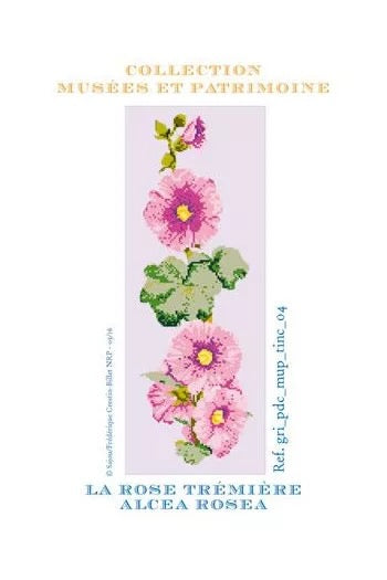 Cross Stitch Pattern - Museums and Heritage Collection, by Sajou France