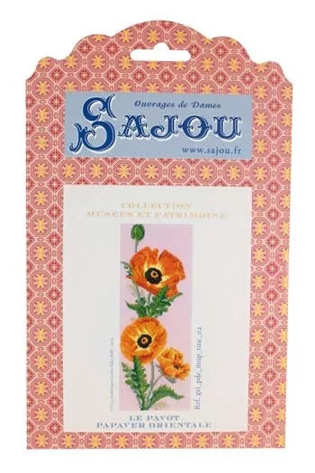 Cross Stitch Pattern - Museums and Heritage Collection, by Sajou France