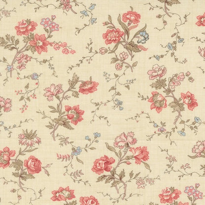 Fleur De Paris Pearl Multi Fabric - Half Yard