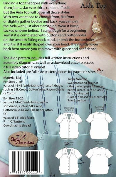 Aida Top by Sew Liberated
