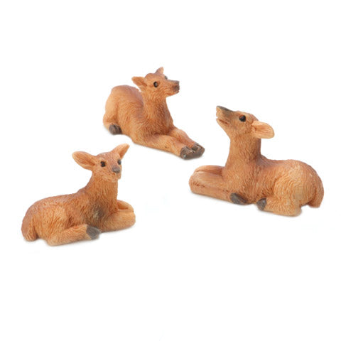 Miniature Lounging Deer