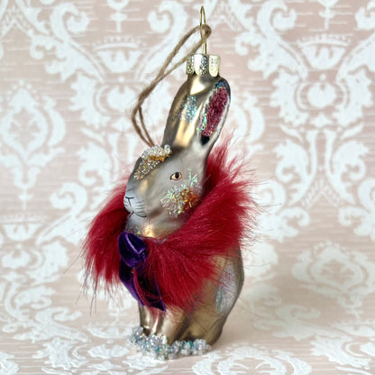 Scarlet O'Hare Glass Ornament