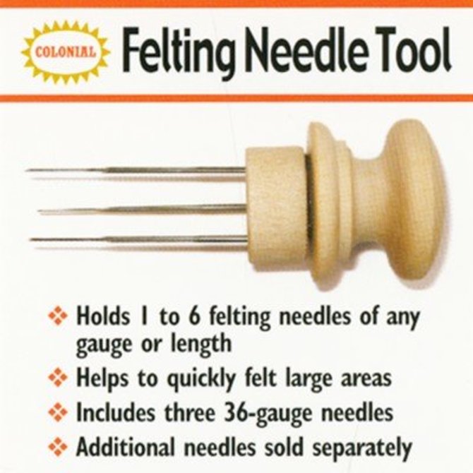 Wood Felting Needle Tool by Colonial