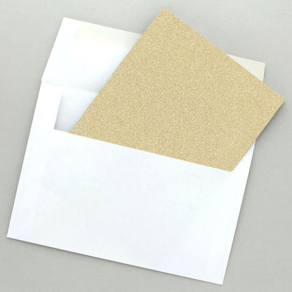Glitter Blank Card and Envelope Sets - A7
