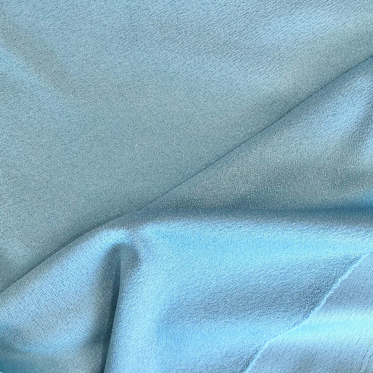 Blue Double-Knit Fabric