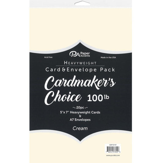 Cardmakers Choice 100 Lb Blank Card and Envelope Sets