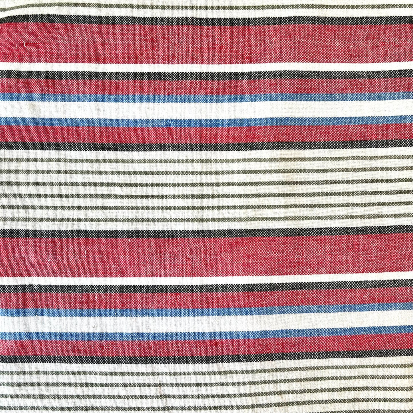Madras Stripe Cotton Fabric