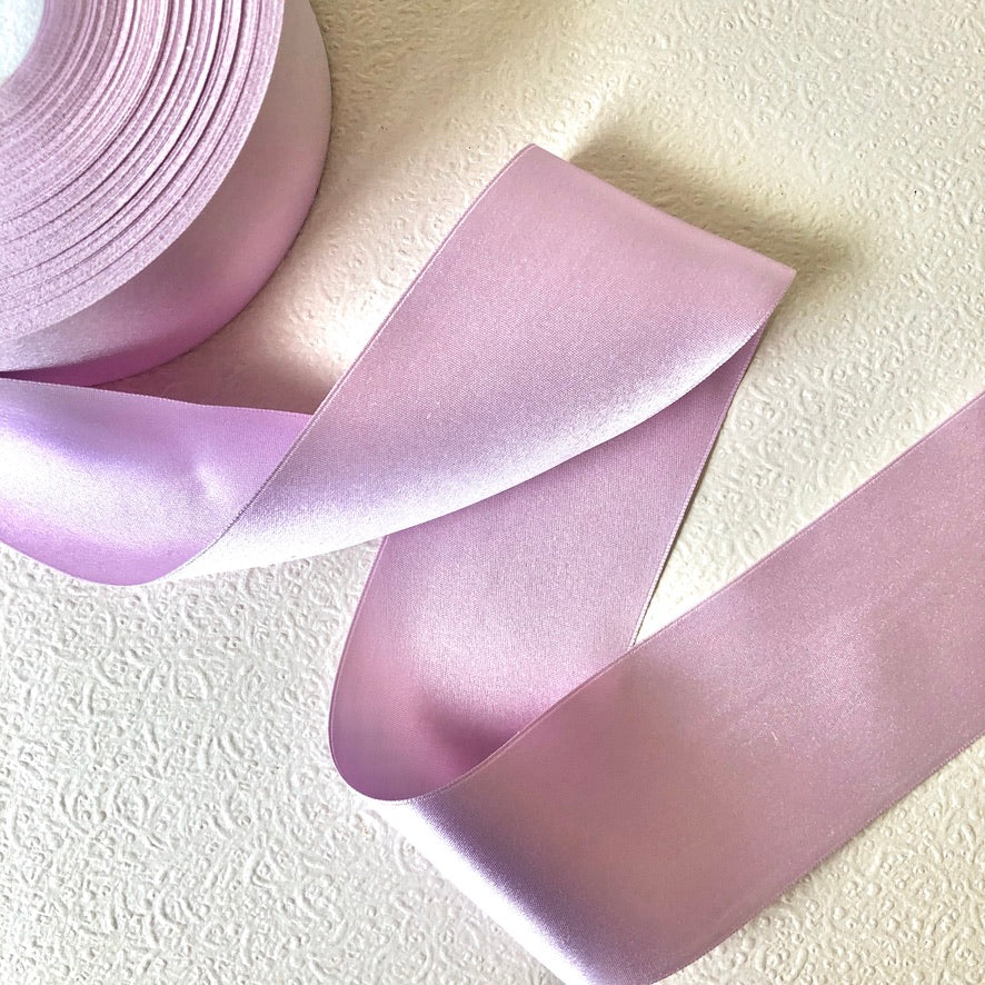 Hand Dyed Magenta Pink Silk Velvet Ribbon ( 4 Widths to choose