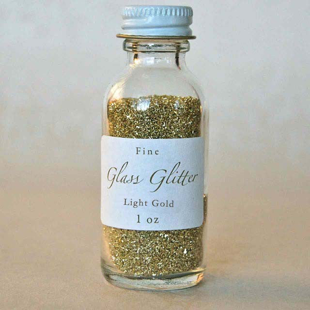 Pale Gold Glass Glitter