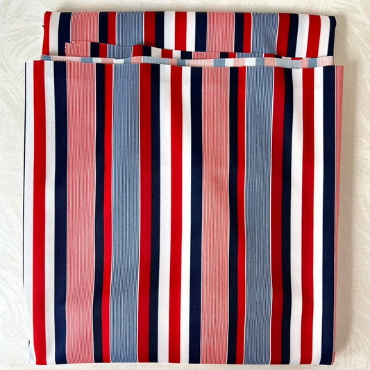 Striped Jersey Knit Fabric