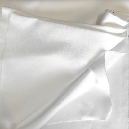 White Double-Knit Fabric
