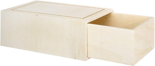 Large Unfinished Wood Matchbox