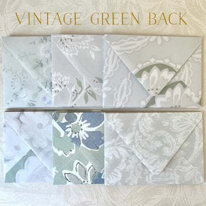 A7 Envelopes - Vintage Collection Paper Design