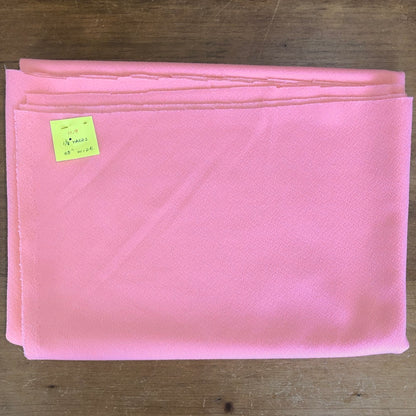 Pink Double-Knit Fabric