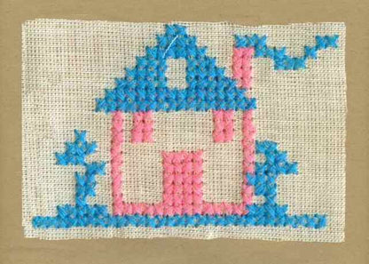 Blue_Pink_Vintage_Applique_Cross_Stitch_House